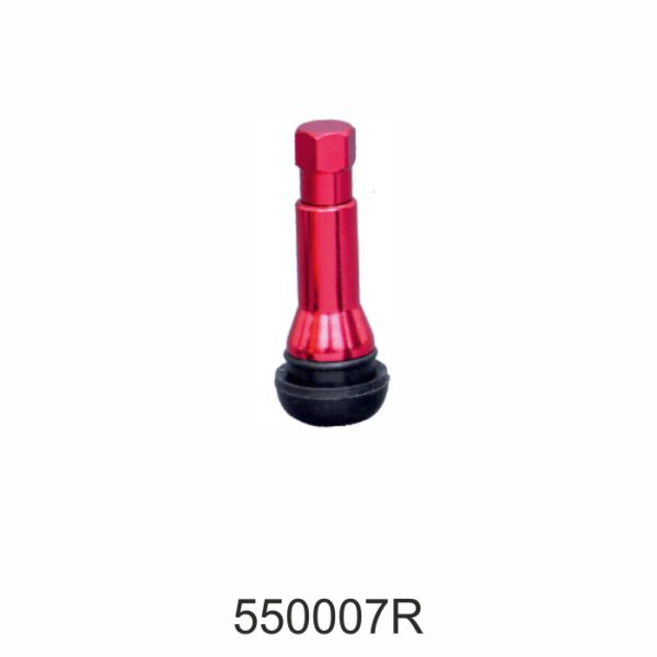 Valve for Tubeless Tyre Red