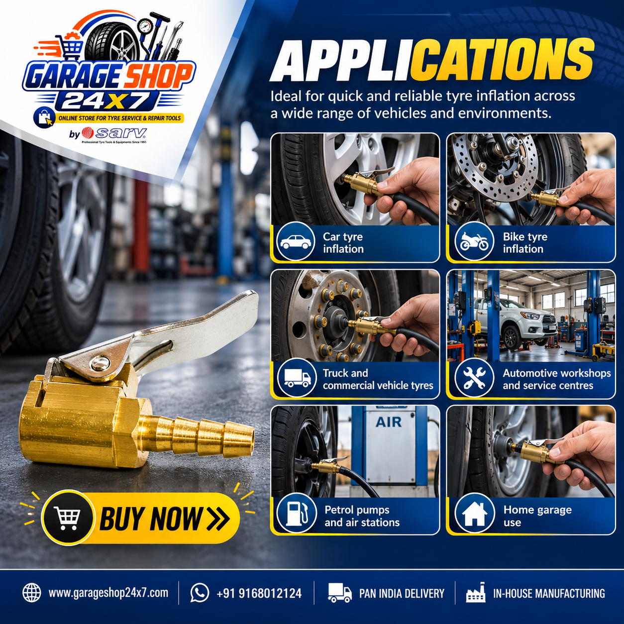Tyre Air Nozzle - 3