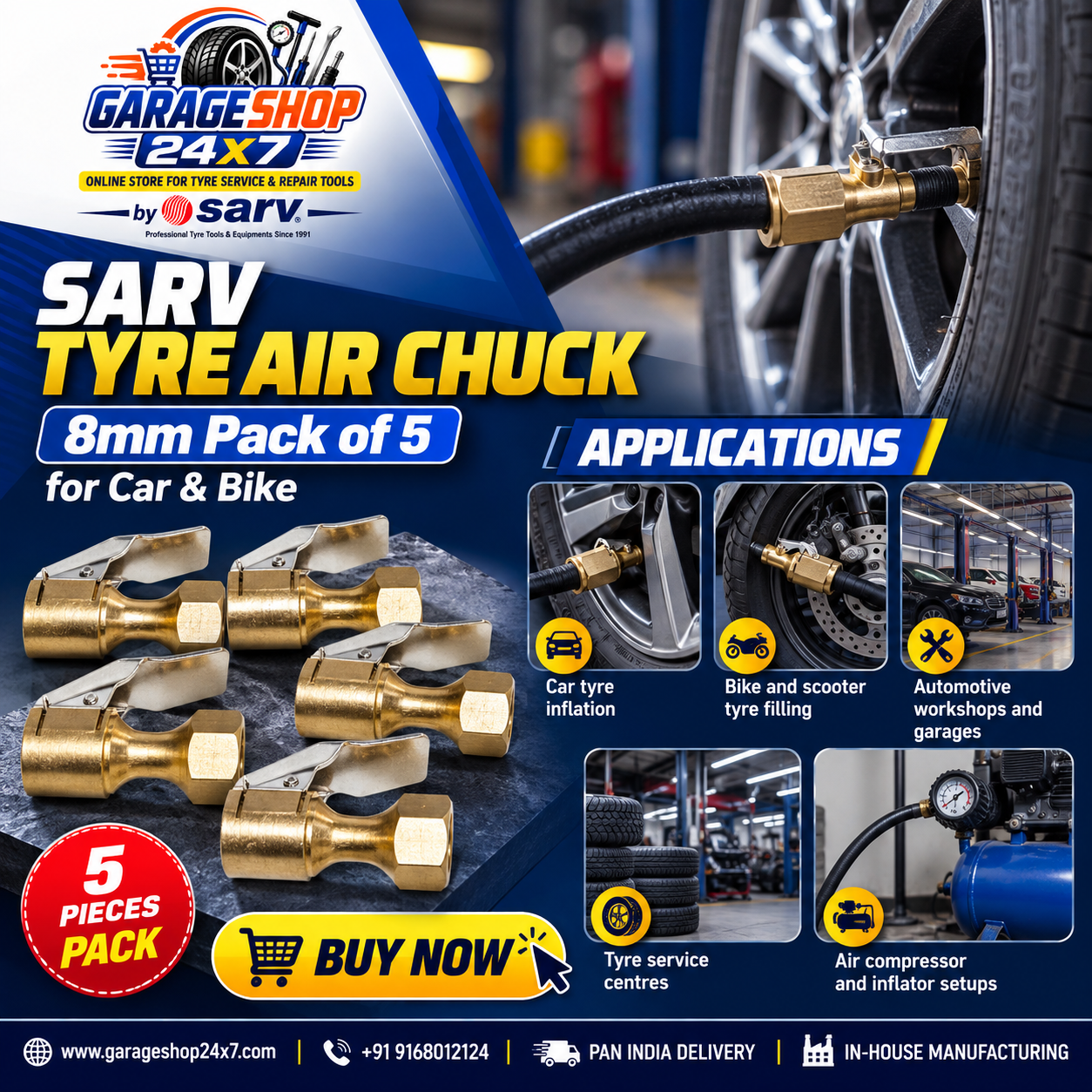 Air Chuck 8mm - 3
