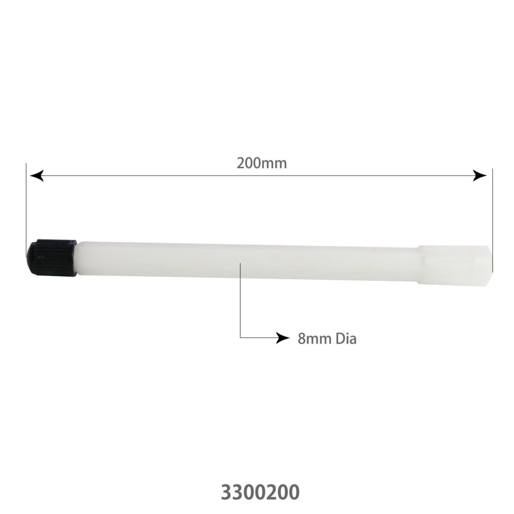 SARV 10-pack 200mm plastic tyre valve stem extensions SME183TP for car and truck tyre inflation and easy valve access