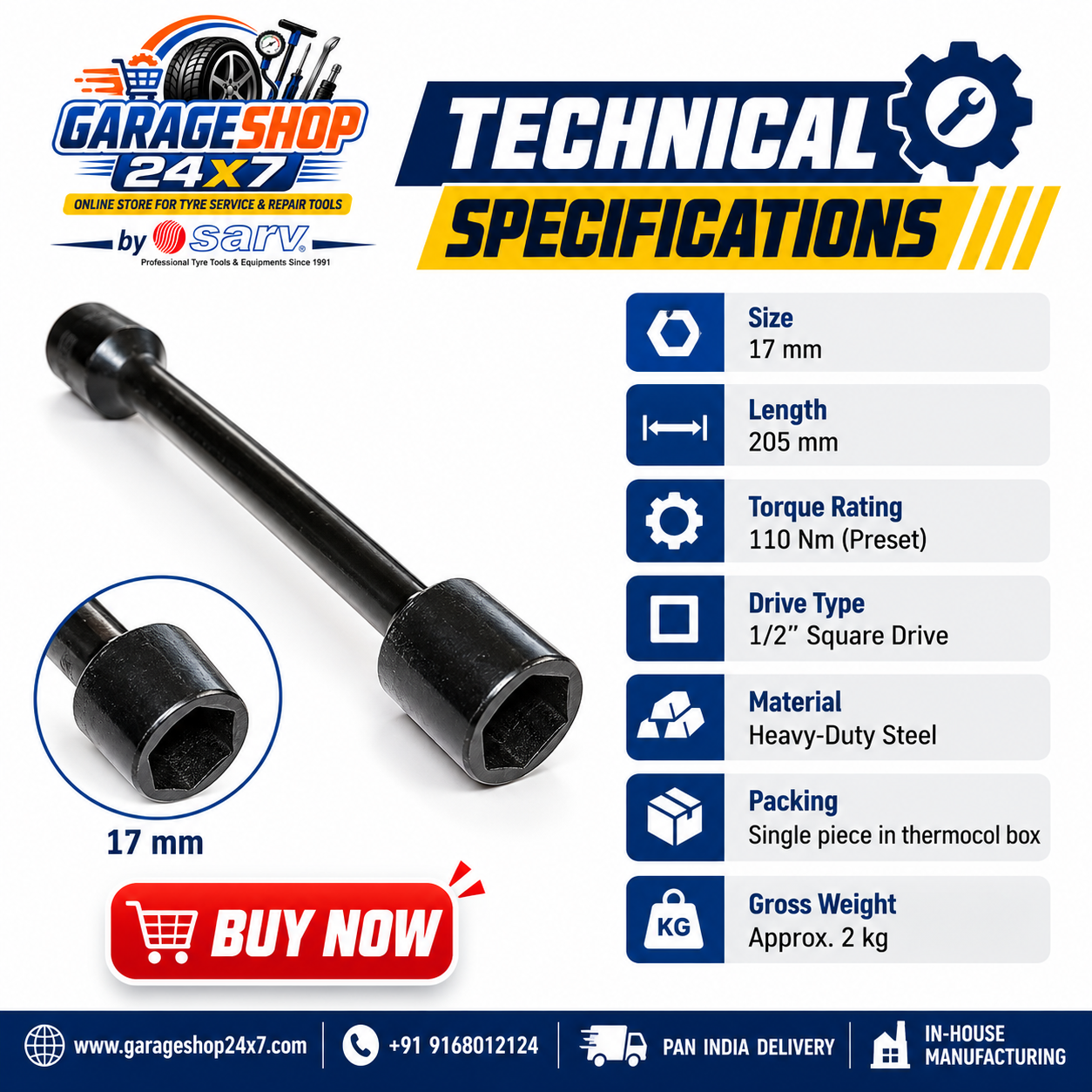 Wheel Nut Torque - 3