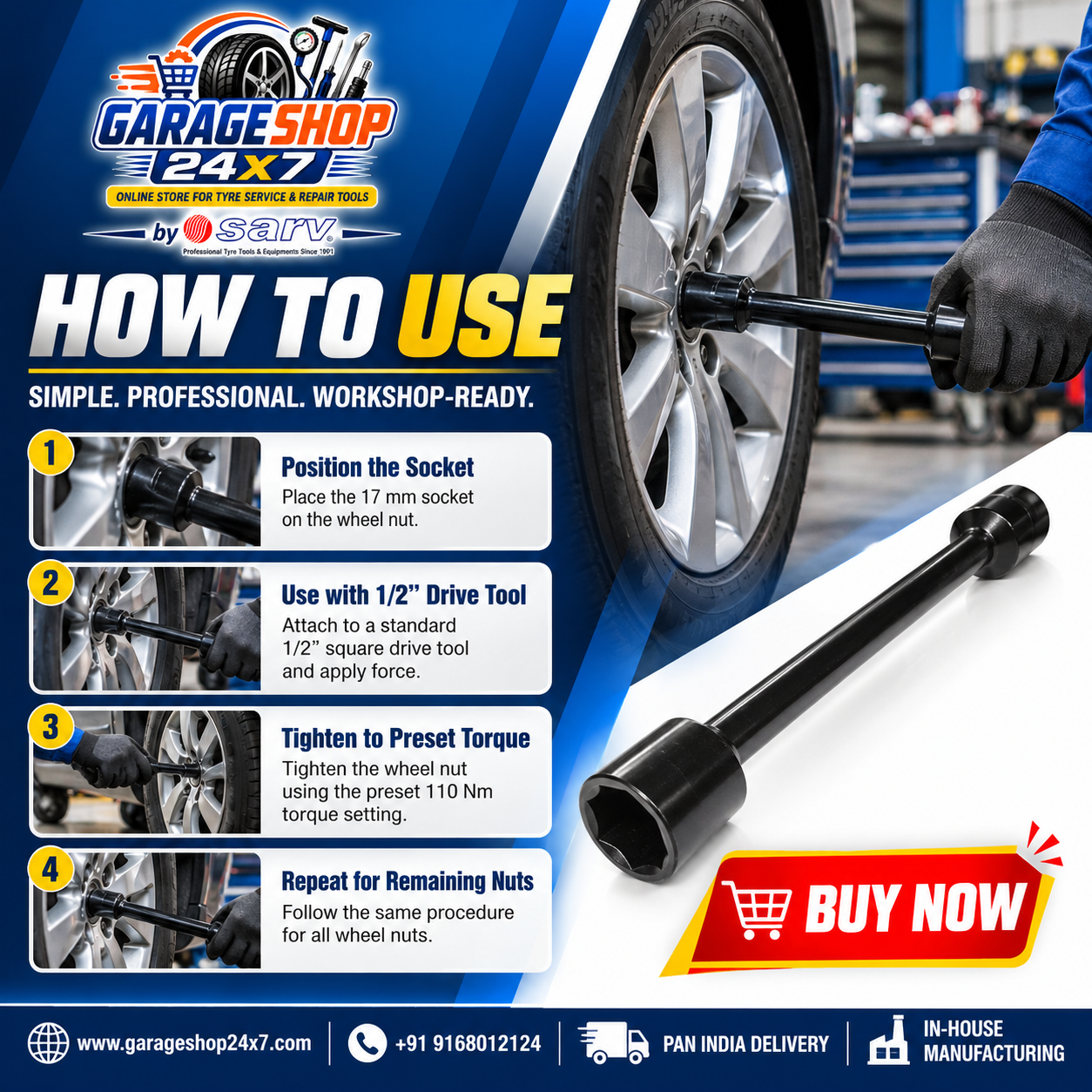 Wheel Nut Torque - 5