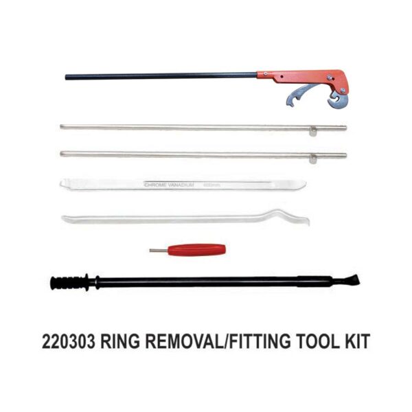 MANUAL TRUCK LOCK RING REMOVAL TOOL KIT FOR MULTI PIECE RIMS