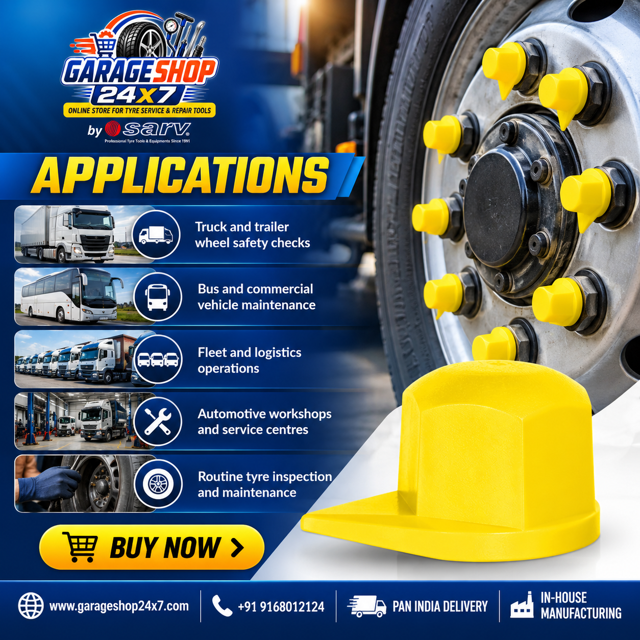 32mm Wheel Nut Indicator - 3