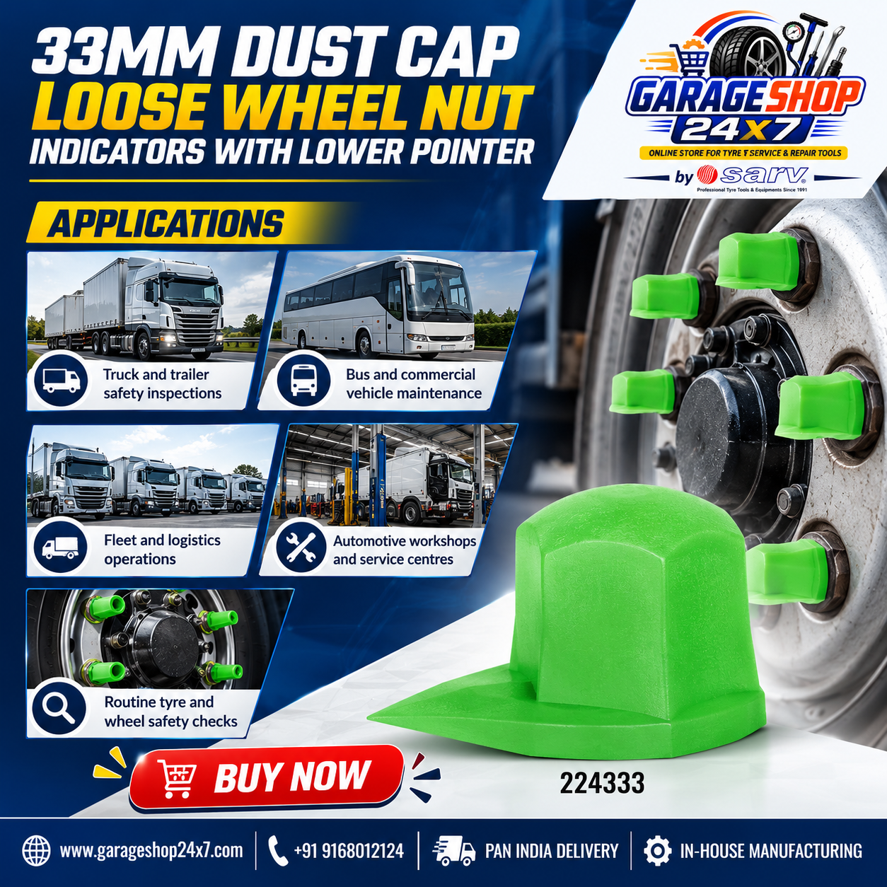 33mm Dust Cap - 3