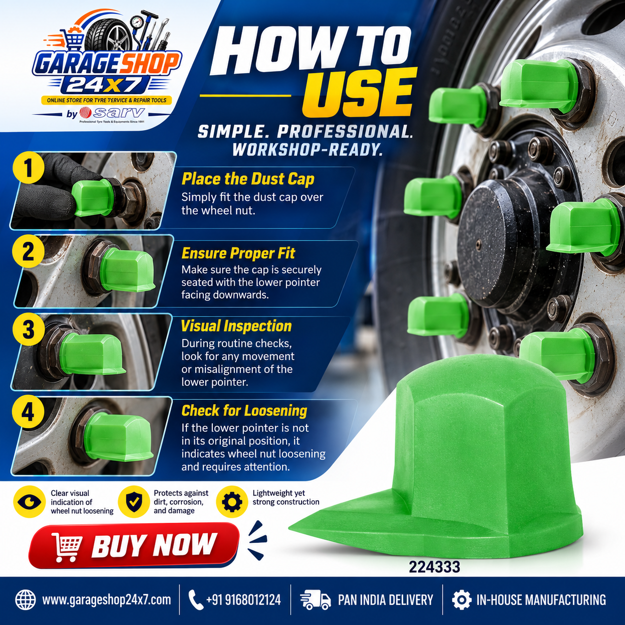 33mm Dust Cap - 4
