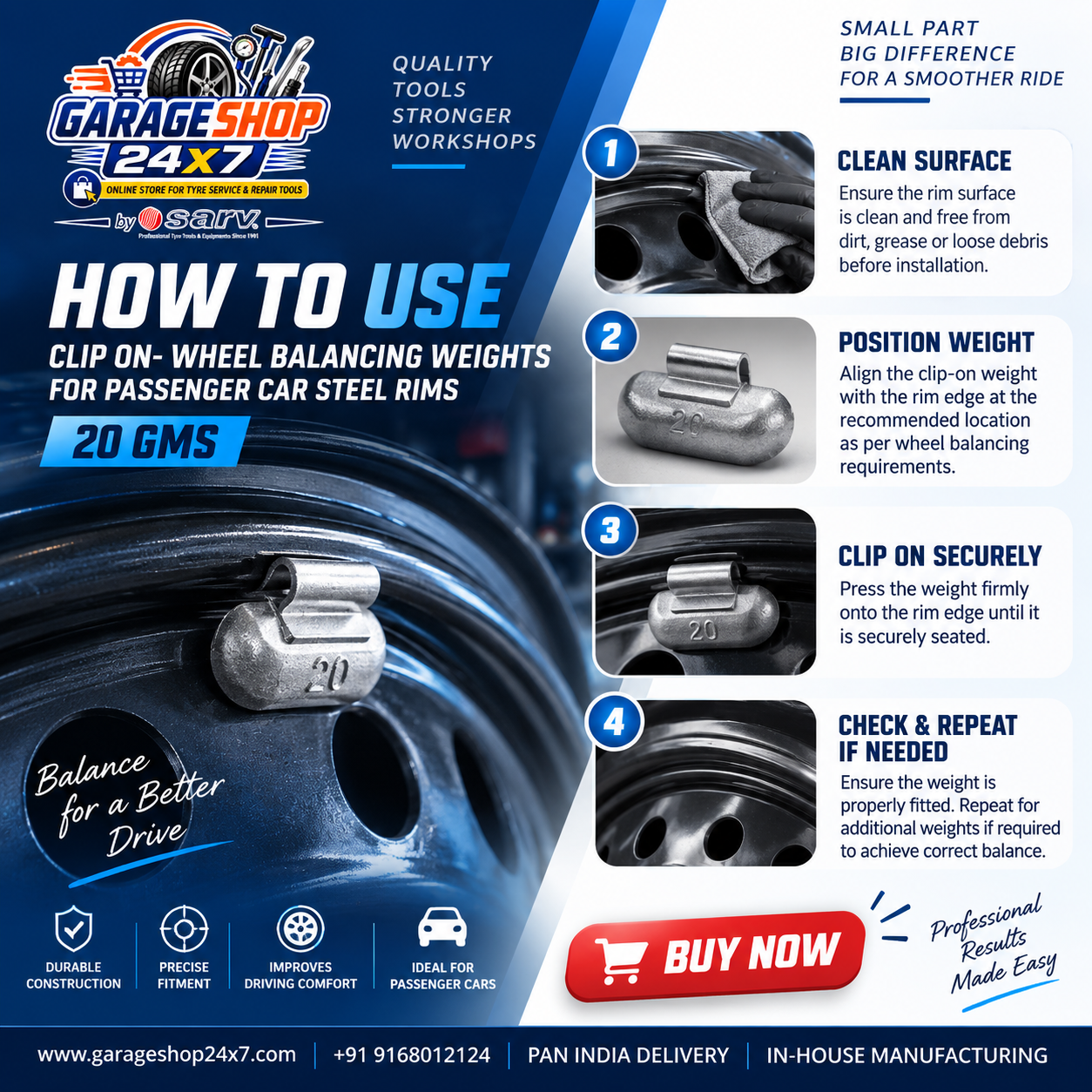 Clip-on 20gm - 4