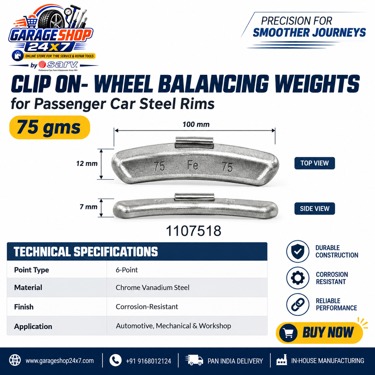Clipon 75gm - 2