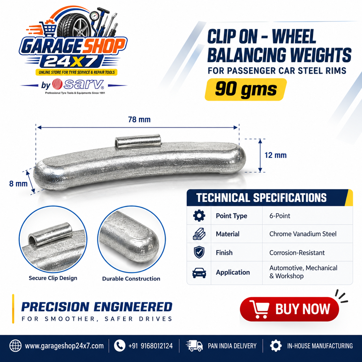 Clipon 90gm - 2