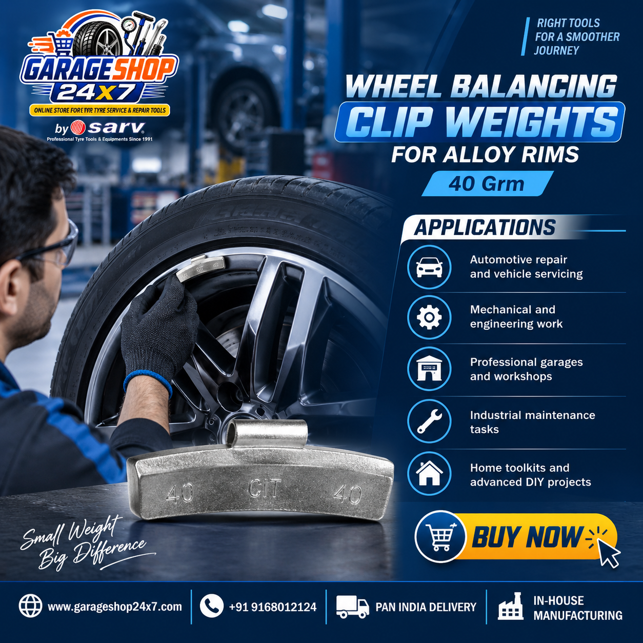 Wheel Balancer 40g - 3
