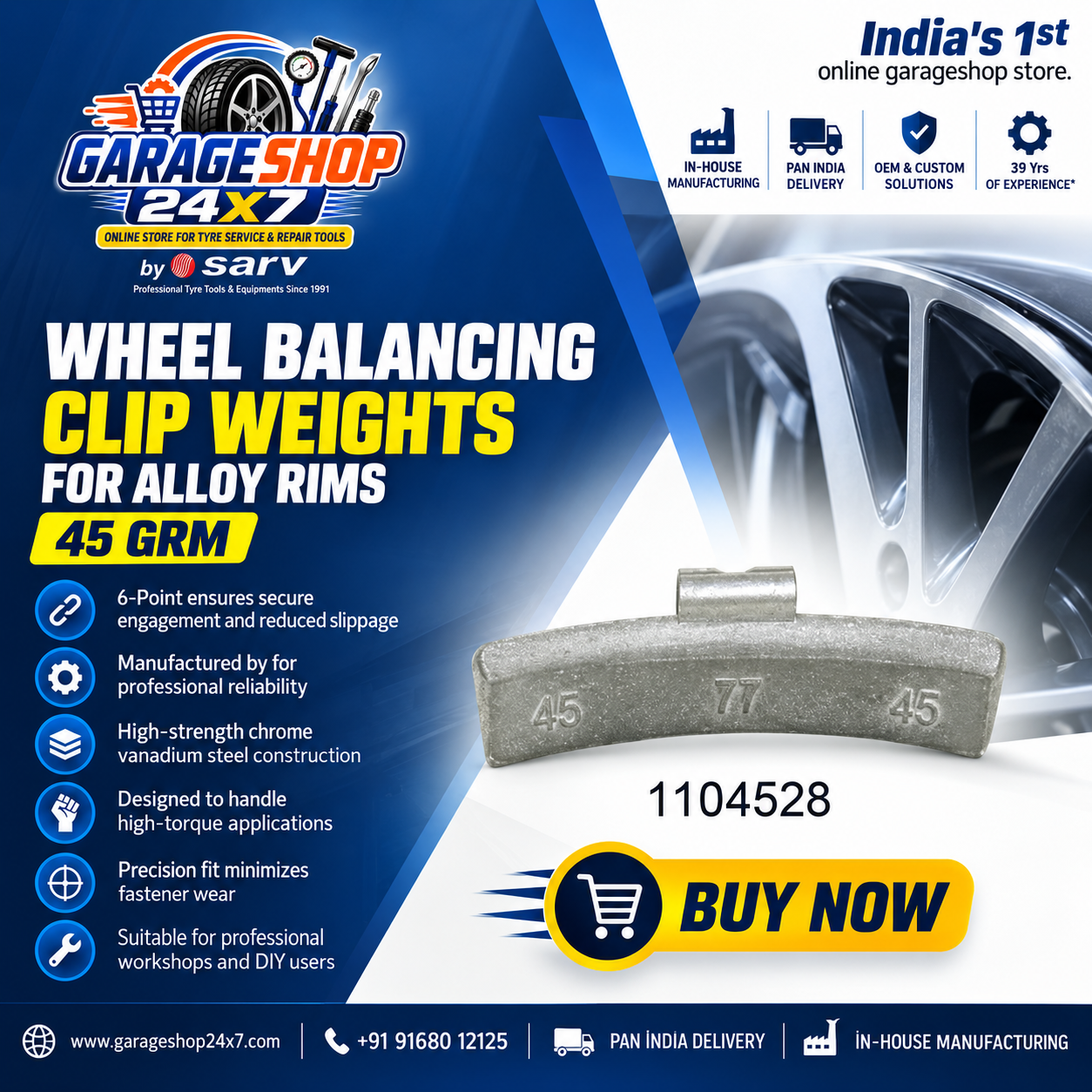 Wheel Balancer 45g - 1