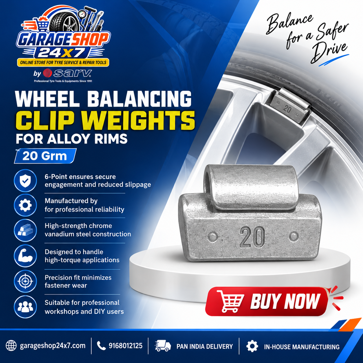 Wheel Balancing 20g - 1