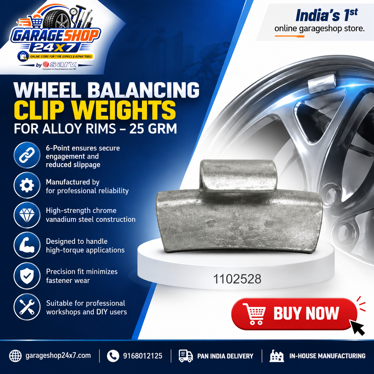 Wheel Balancing 25g - 1