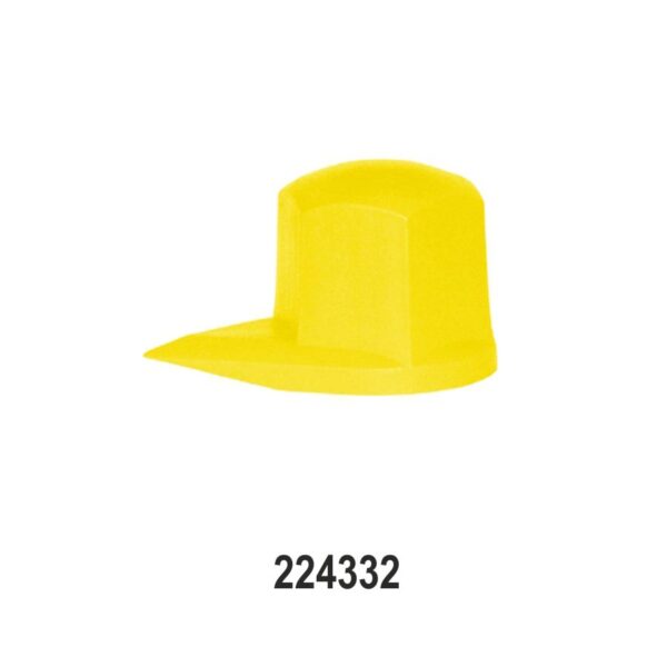 SARV 32mm wheel nut indicator with dust cap and lower pointer for commercial vehicle wheel safety monitoring