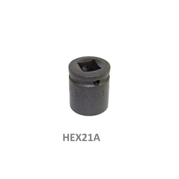 SARV Hex 21mm socket for Wheel Nut Extraction