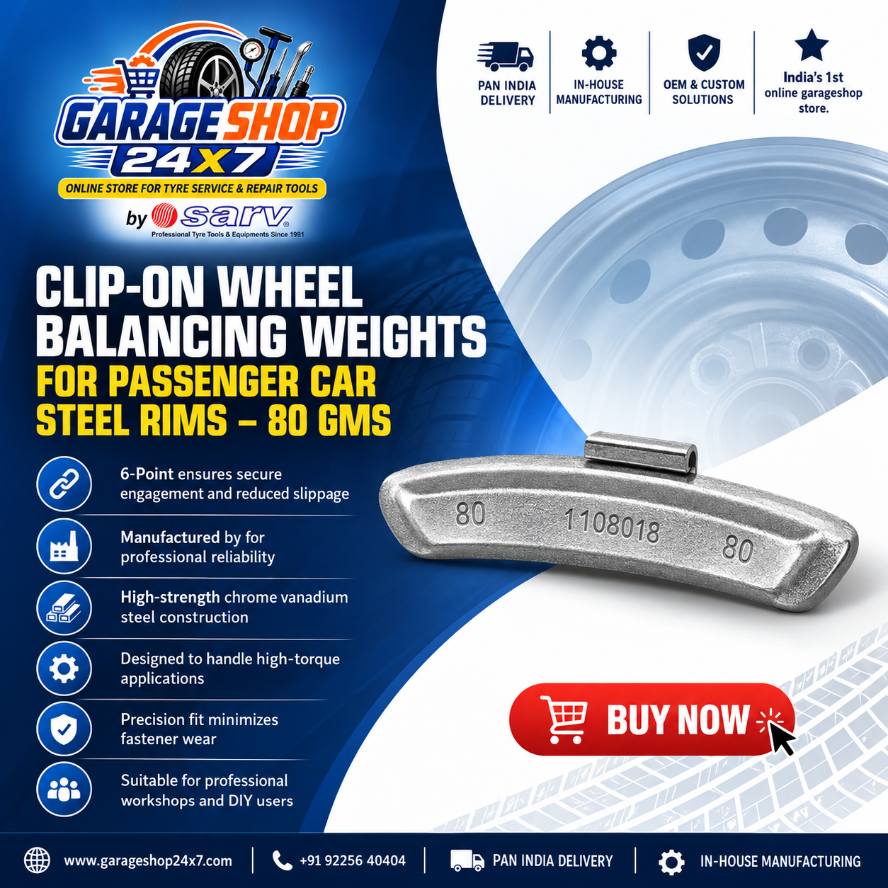 Clipon 80 gm - 1