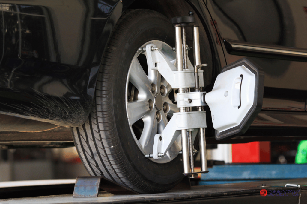 wheel alignment clamp