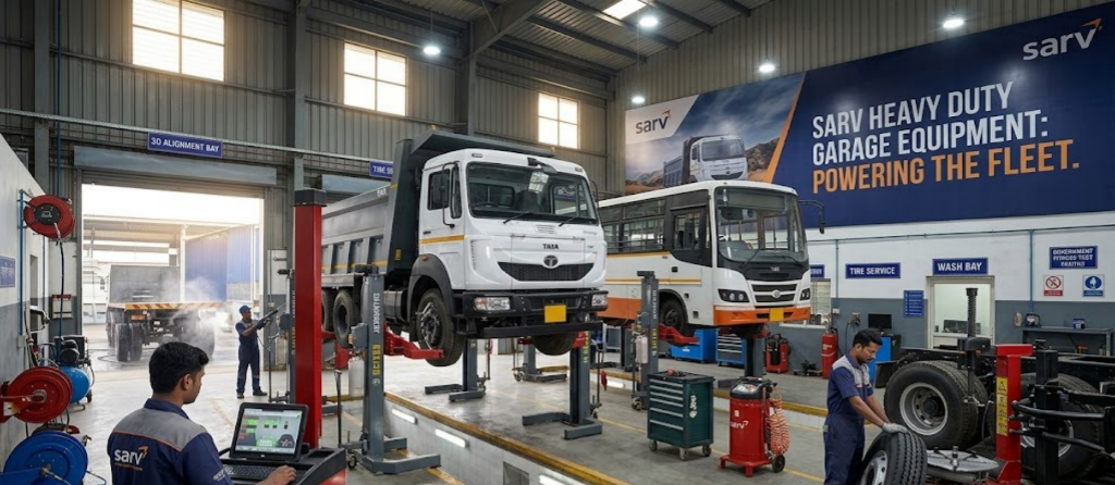 heavy vehicle service center in India